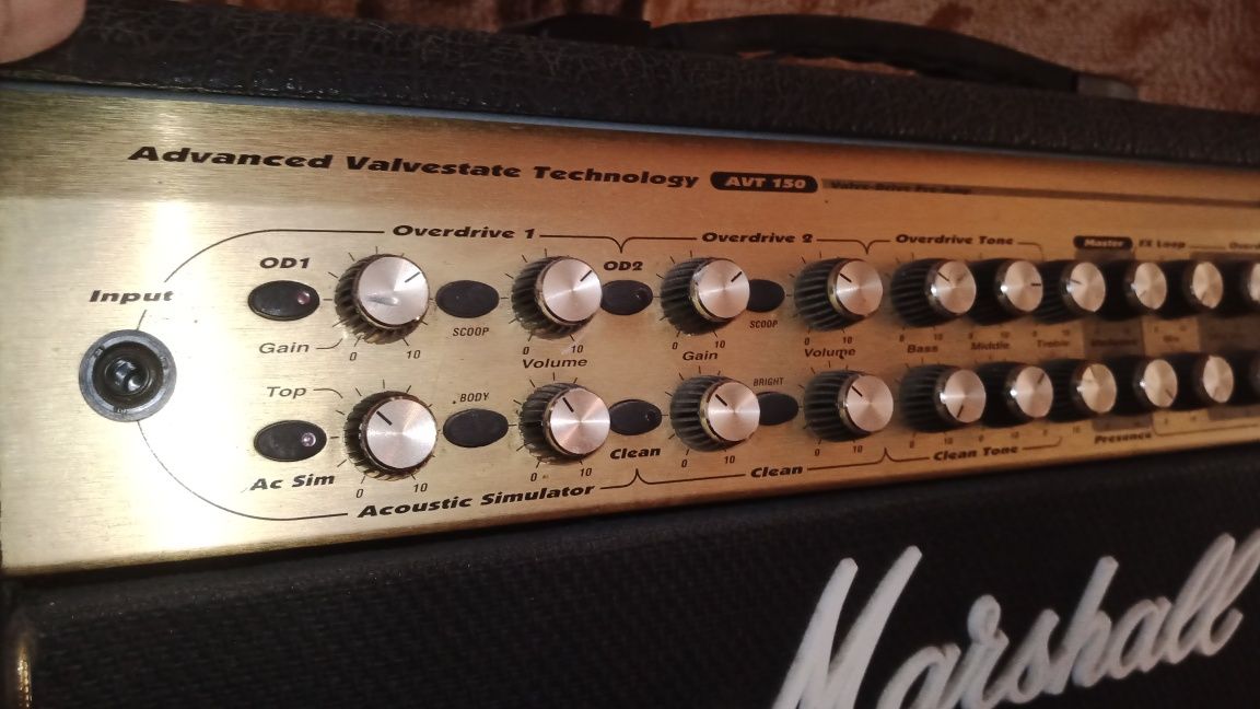 Amplificador Marshall valvestate 2000, 150w