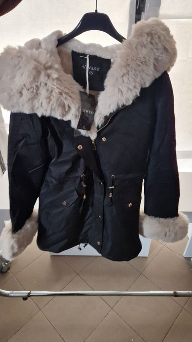 Kurtka parka s futerkom