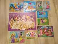 Puzzle dla dziewczynki księżniczki
