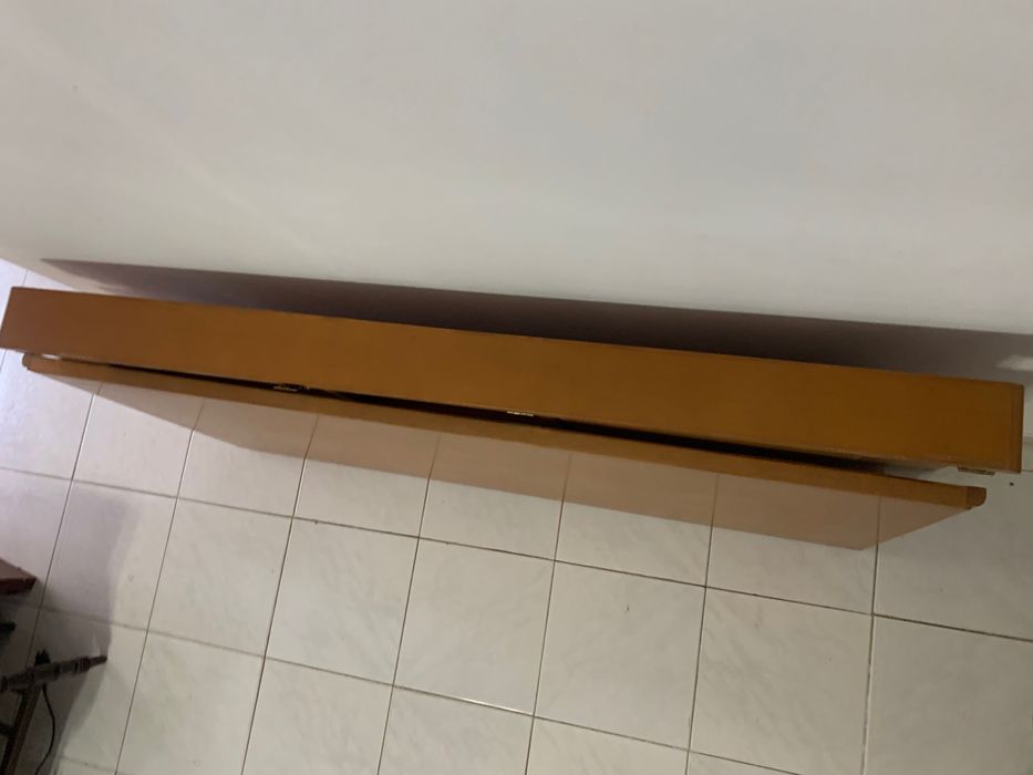 Mesa dobrável de cozinha madeira maciça