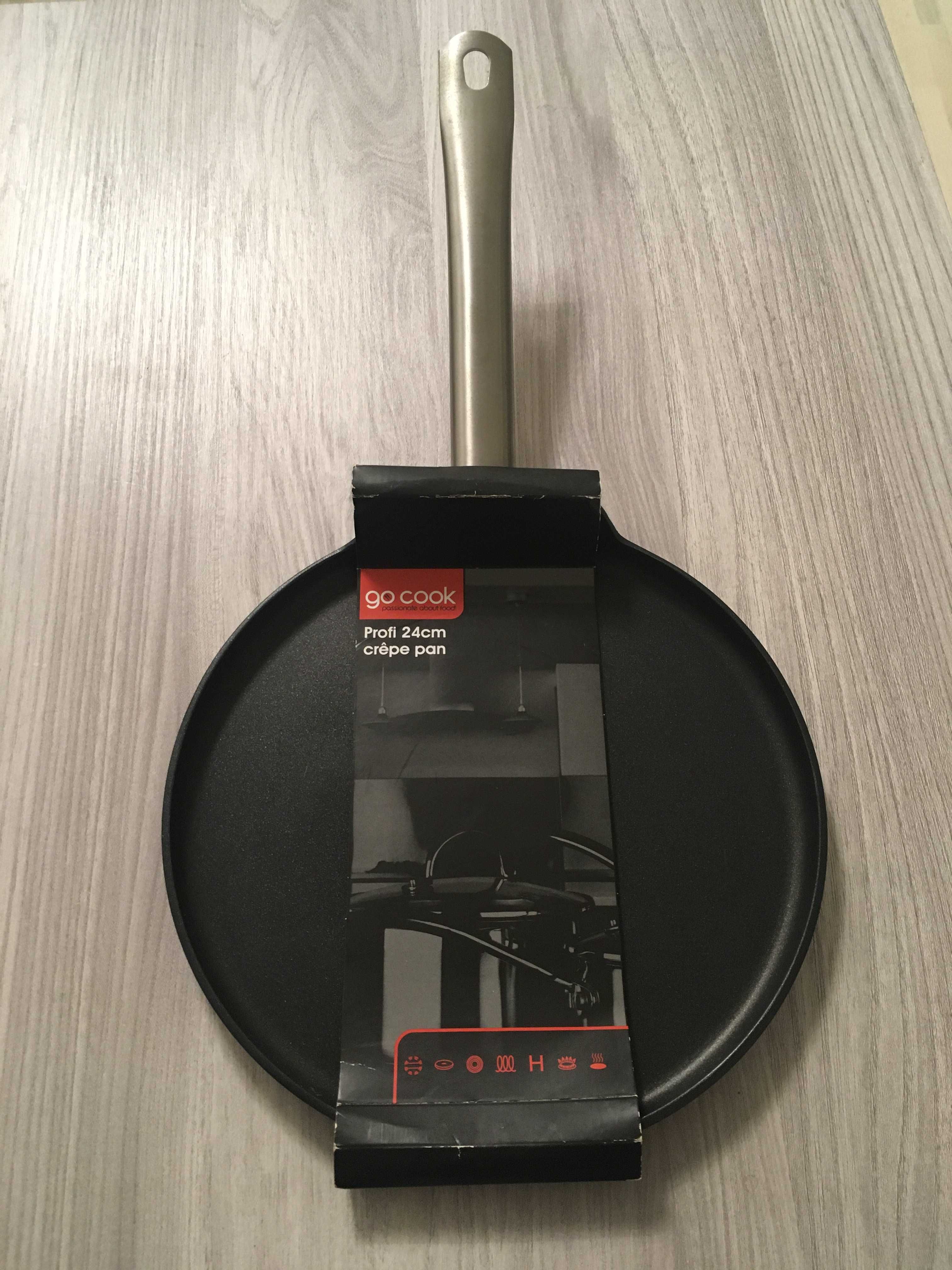 Patelnia Naleśnikowa Indukcyjna do Naleśników Go Cook Profi 24cm