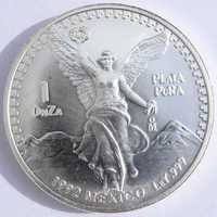 Meksyk, moneta kolekcjonerska 1992, dolar, Anioł Wolności