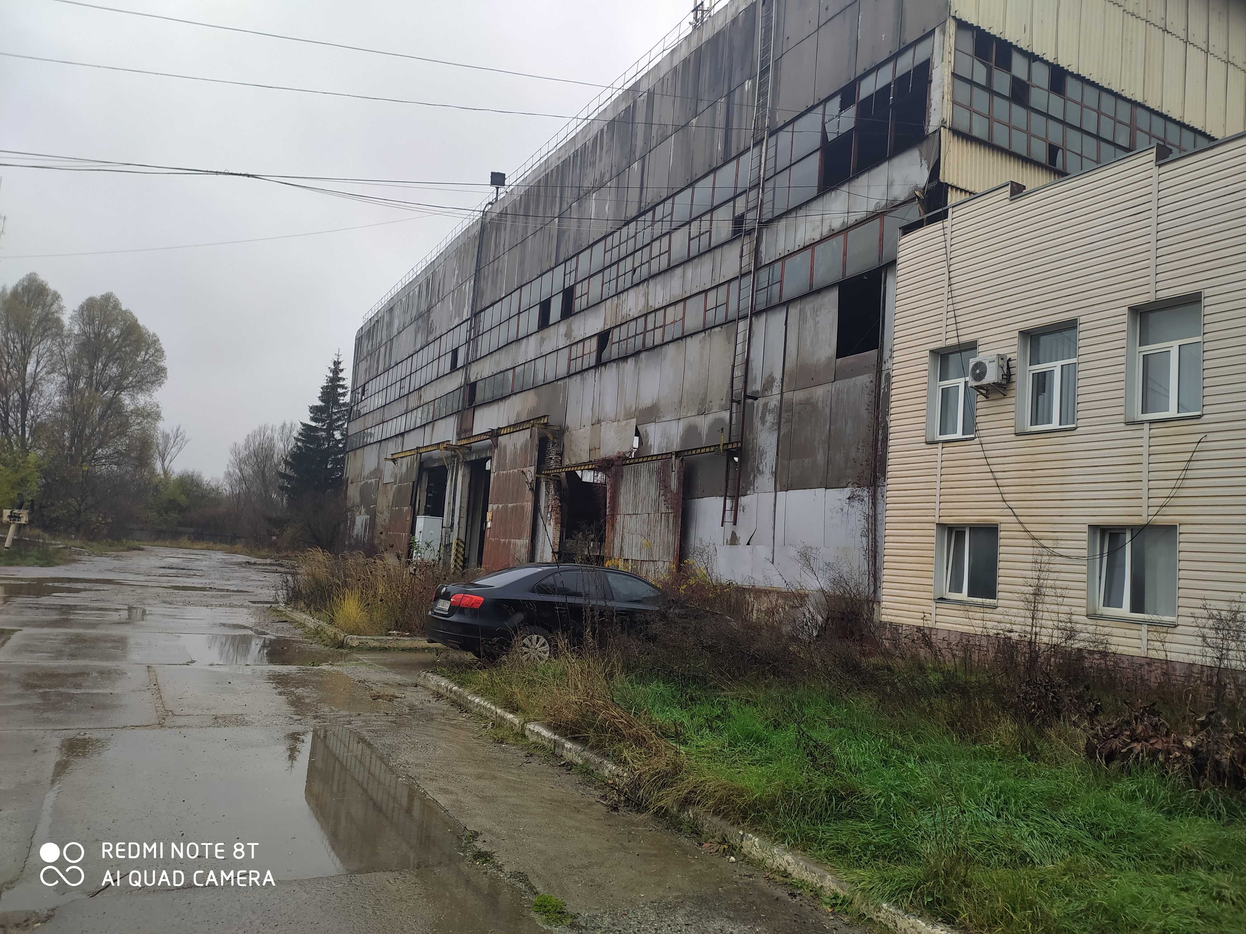 Продаж 5,4га землі промисловості, смт Велика Березовиця адм буд 1230м2