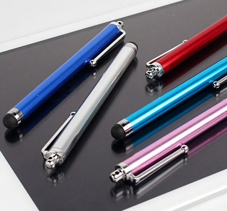 Стилус універсальний м'який чорний, ємнісна ручка для сенсорного екран