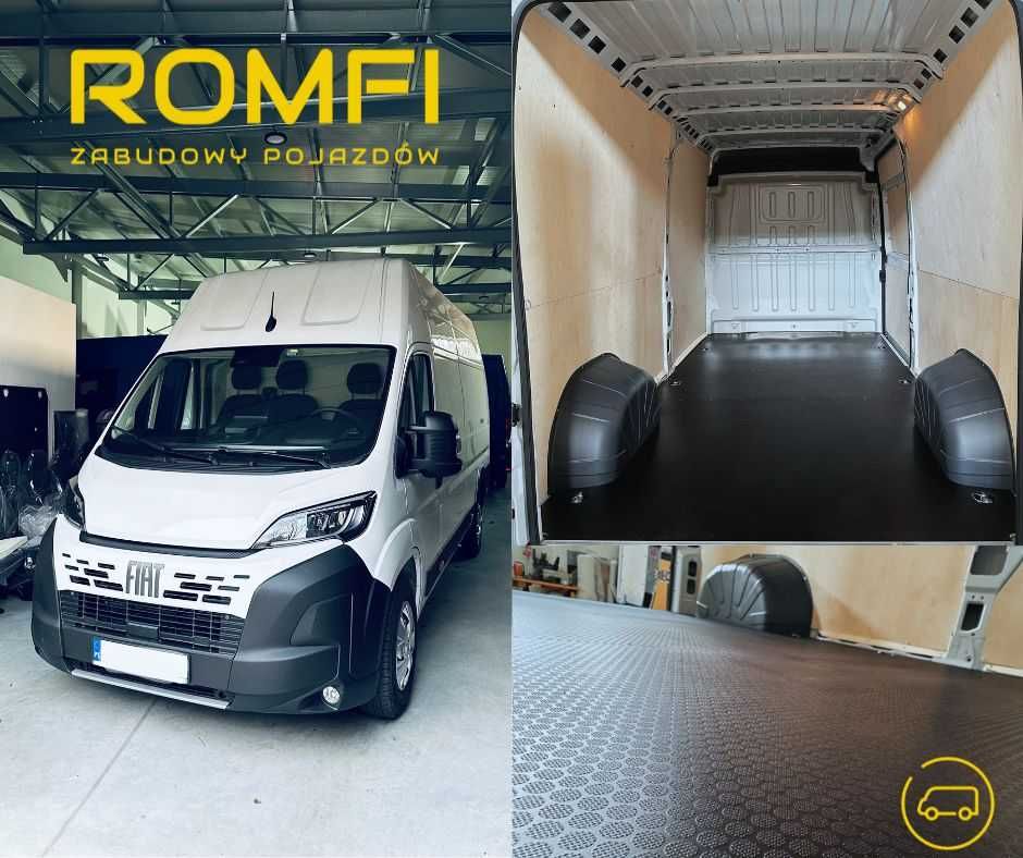 Zabudowa Fiat Ducato sklejka jumper boxer movano proace MONTAŻ GRATIS