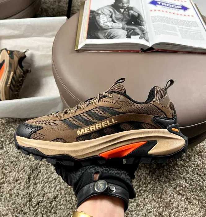 кросівки чоловічі Merrell Moab Speed 2 коричневі трекінгові, спортивні