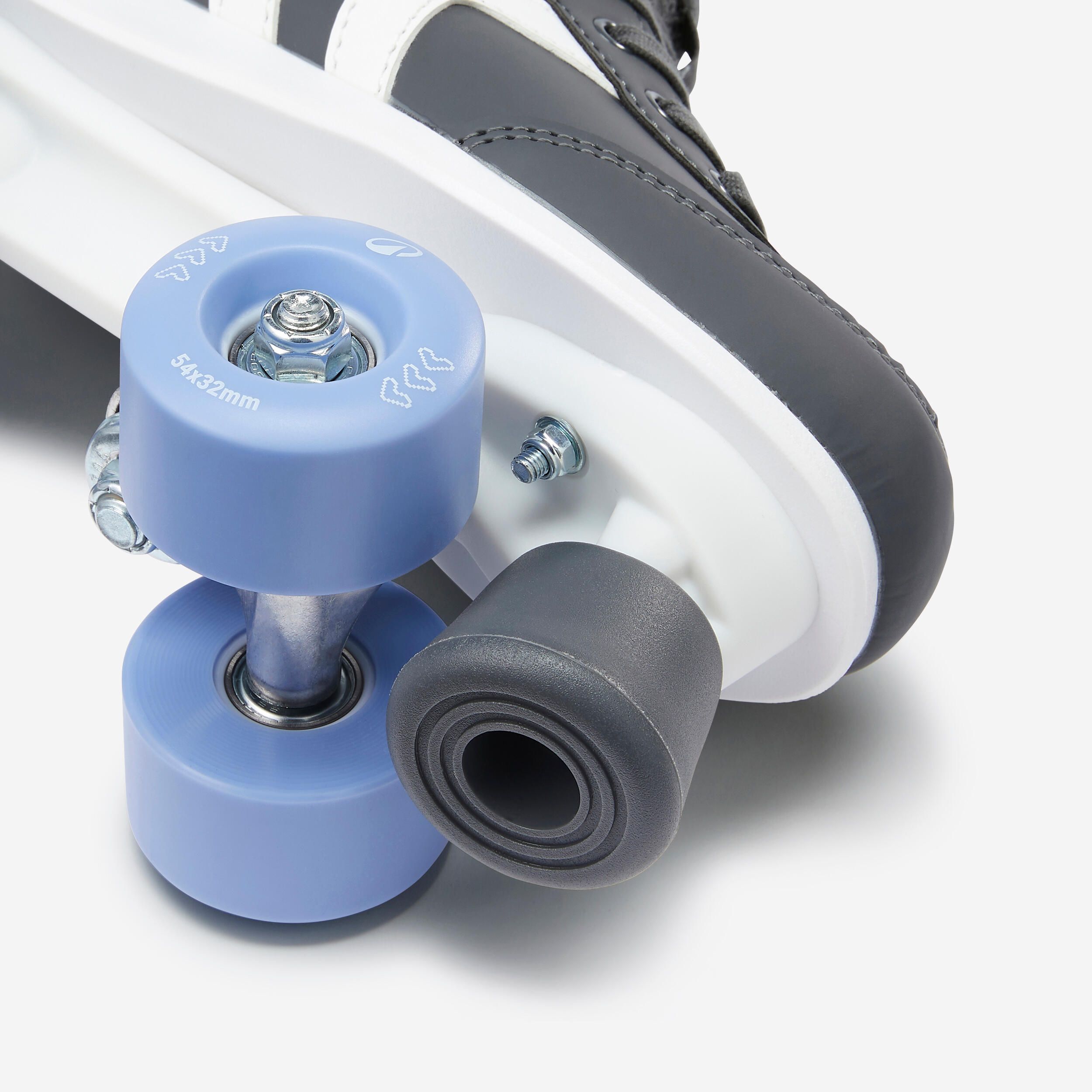 Patins de 4 Rodas Criança Quad 100 Azul