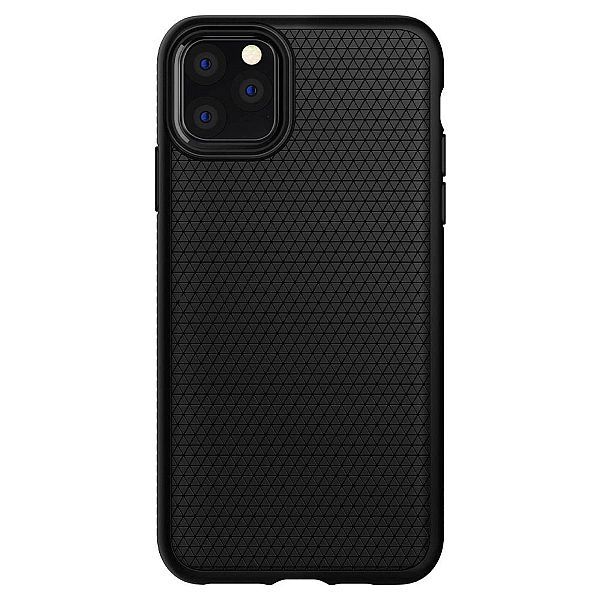 Etui Spigen Liquid Air na iPhone 11 Pro Max - czarny mat