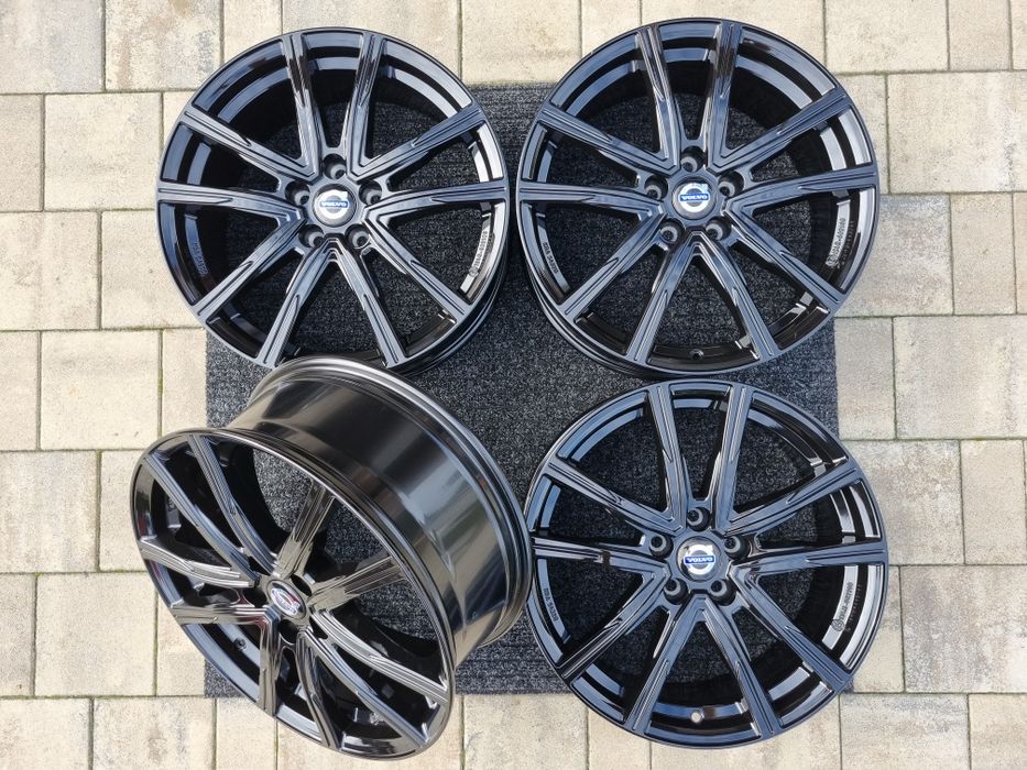 Volvo 18 Felgi Nowe Alu 5x108 V40 V60 S60 XC70 V50 S80 S40 C30 Czarne