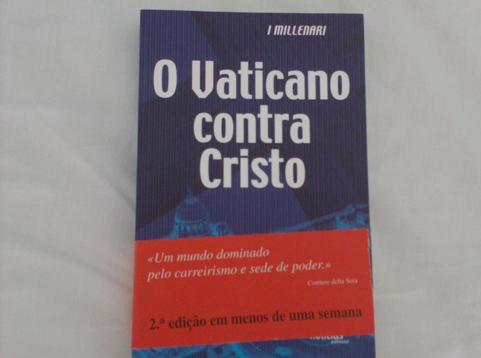 Livro "O vaticano contra Cristo", I MIllenari