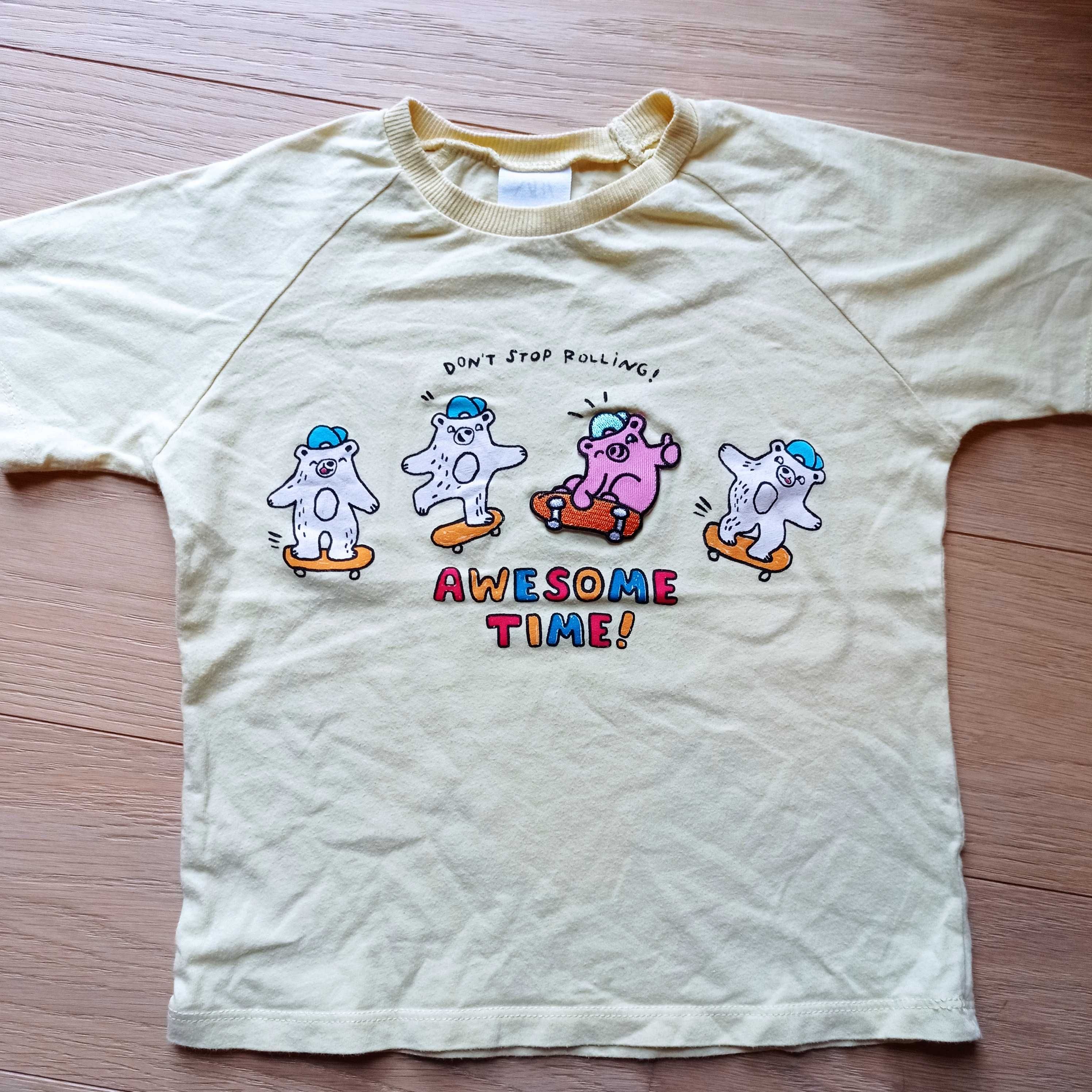 T-shirty dla chłopca w rozmiarze 98-104