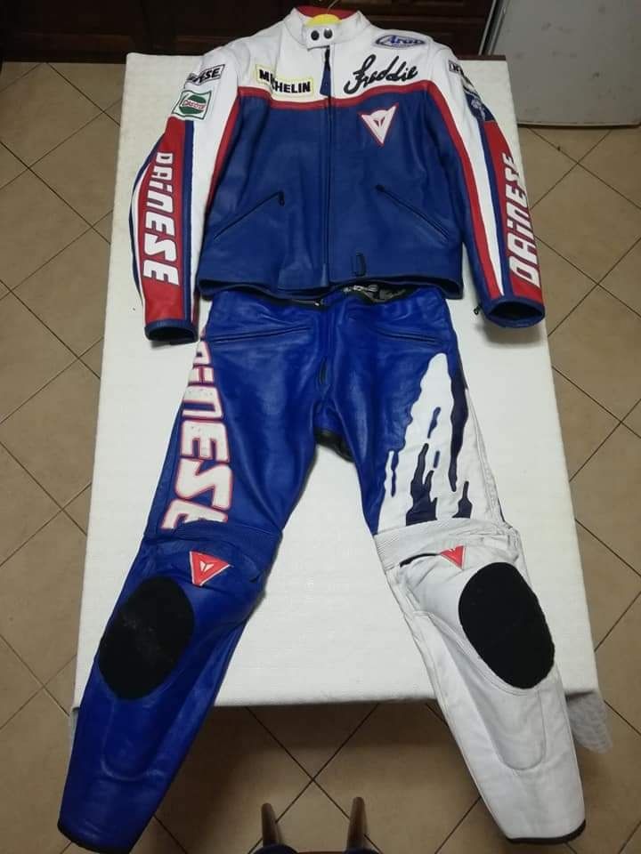 Blusão Dainese do expiloto Freddie Spencer