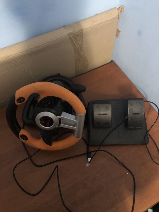 Ігровий Руль Speedlink Drift OZ + Педалі, у ідеальному стані