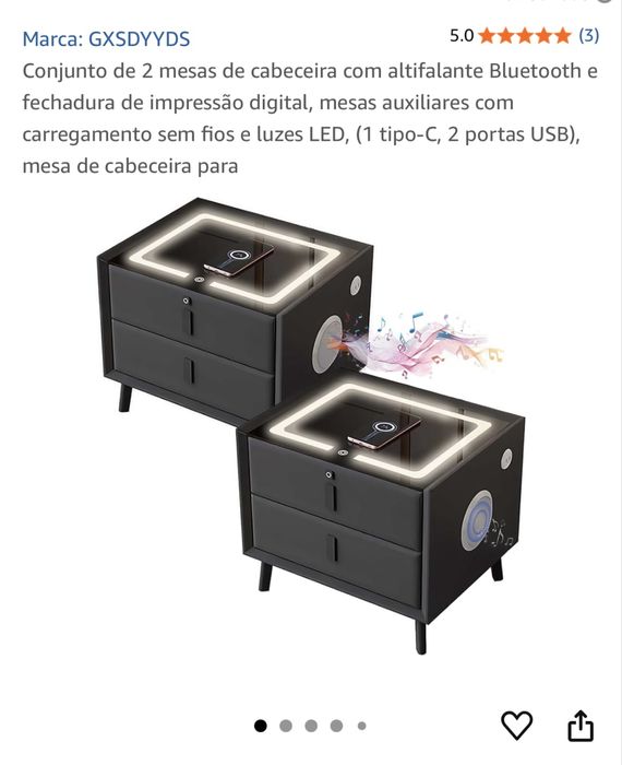 2 X MESINHAS INTELIGENTES- ( novas 250 agora 100)