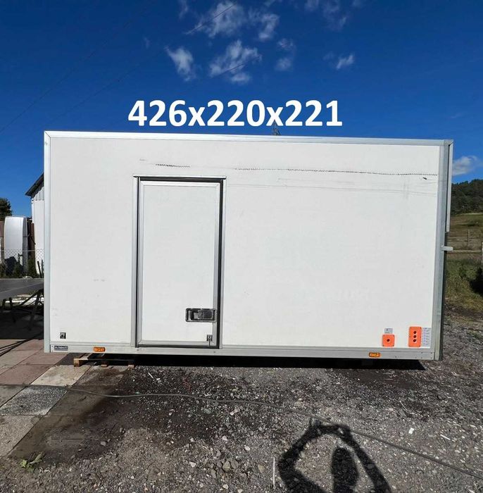 Kontener Chłodnia Izoterma 426x220x221 Master Sprinter Crafter(MONTAŻ)