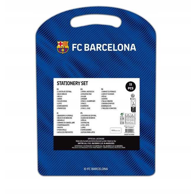 FC Barcelona Wyprawka Zestaw Szkolny 25/26 Zeszyt Przybory FCB