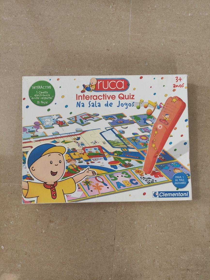Jogo Educativo Ruca – Interactive Quiz Clementoni