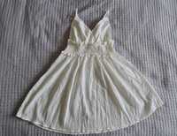 NOWA Sukienka na ramiączkach SHEIN biała boho r. L/XL