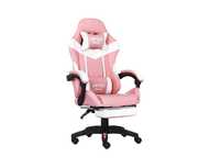 Fotel Gamingowy z podnóżkiem INFINI ESPACE Pink