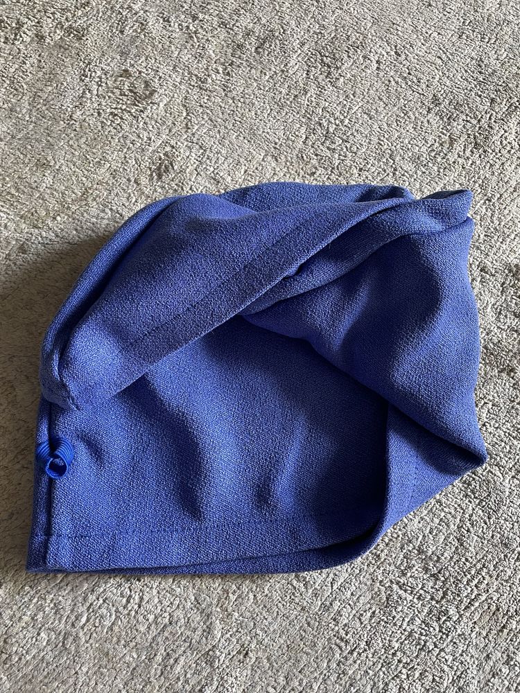 Tupperware turban do włosów szybkoschnący niebieski
