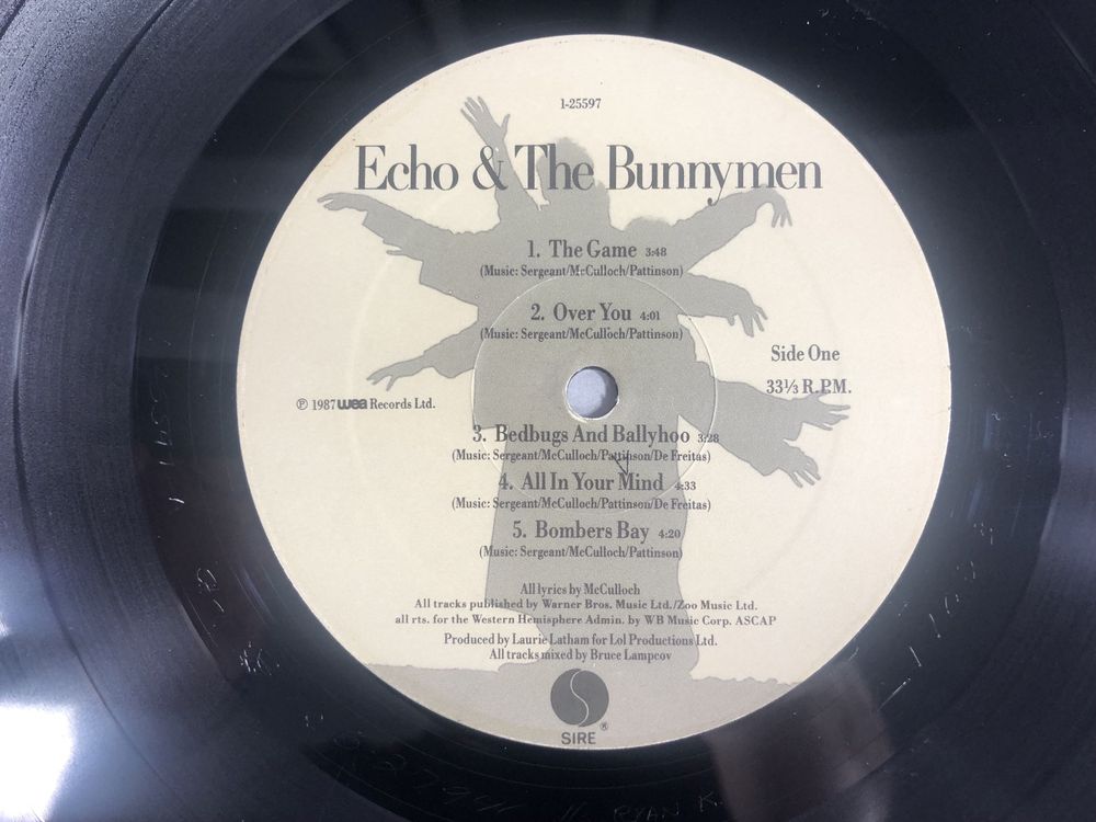 Echo & The Bunnymen - 1 press USA EX