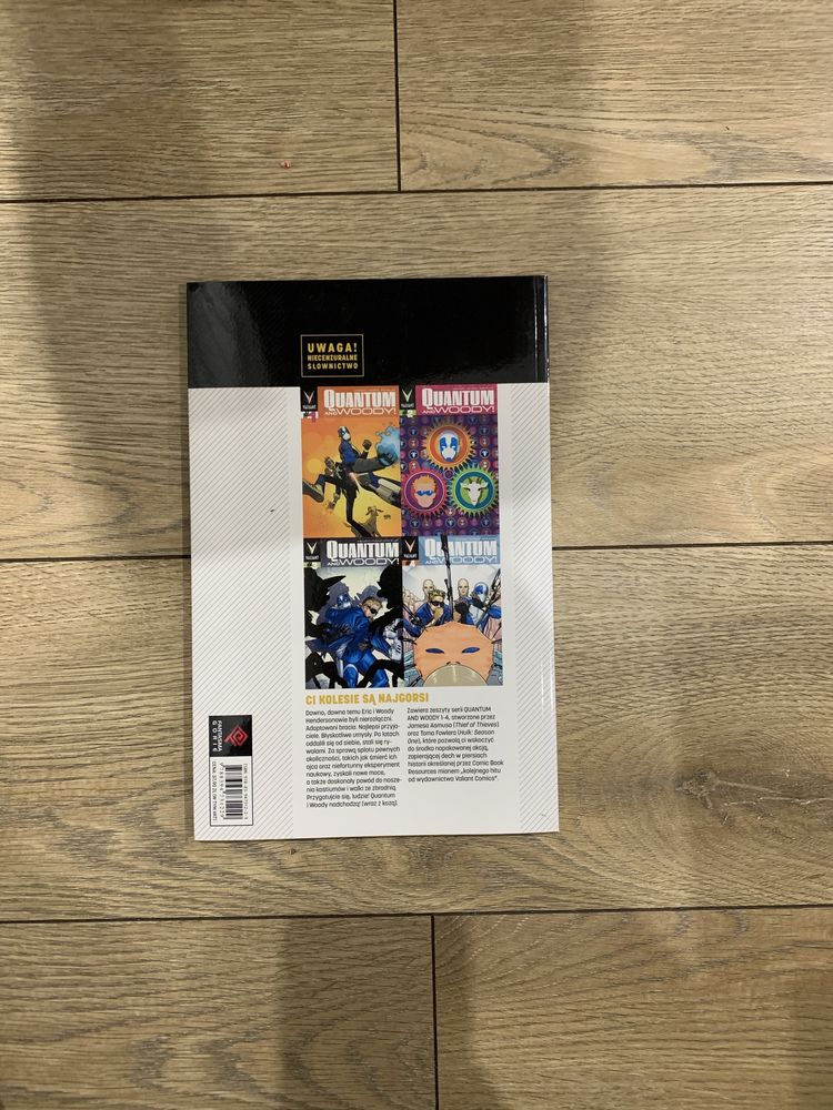 Quantum and Woody - Najgorsi superbohaterowie komiks Fantasmagorie
