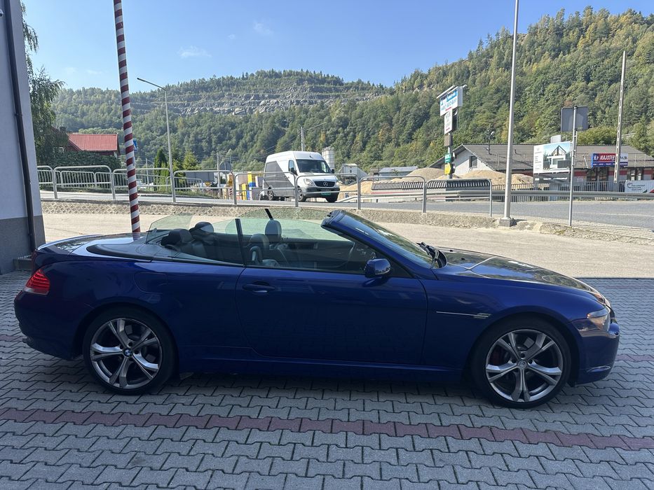 Bmw 6 E63 4.4 V8 Zadbana Stan Idealny bez wkładu Cabriolet
