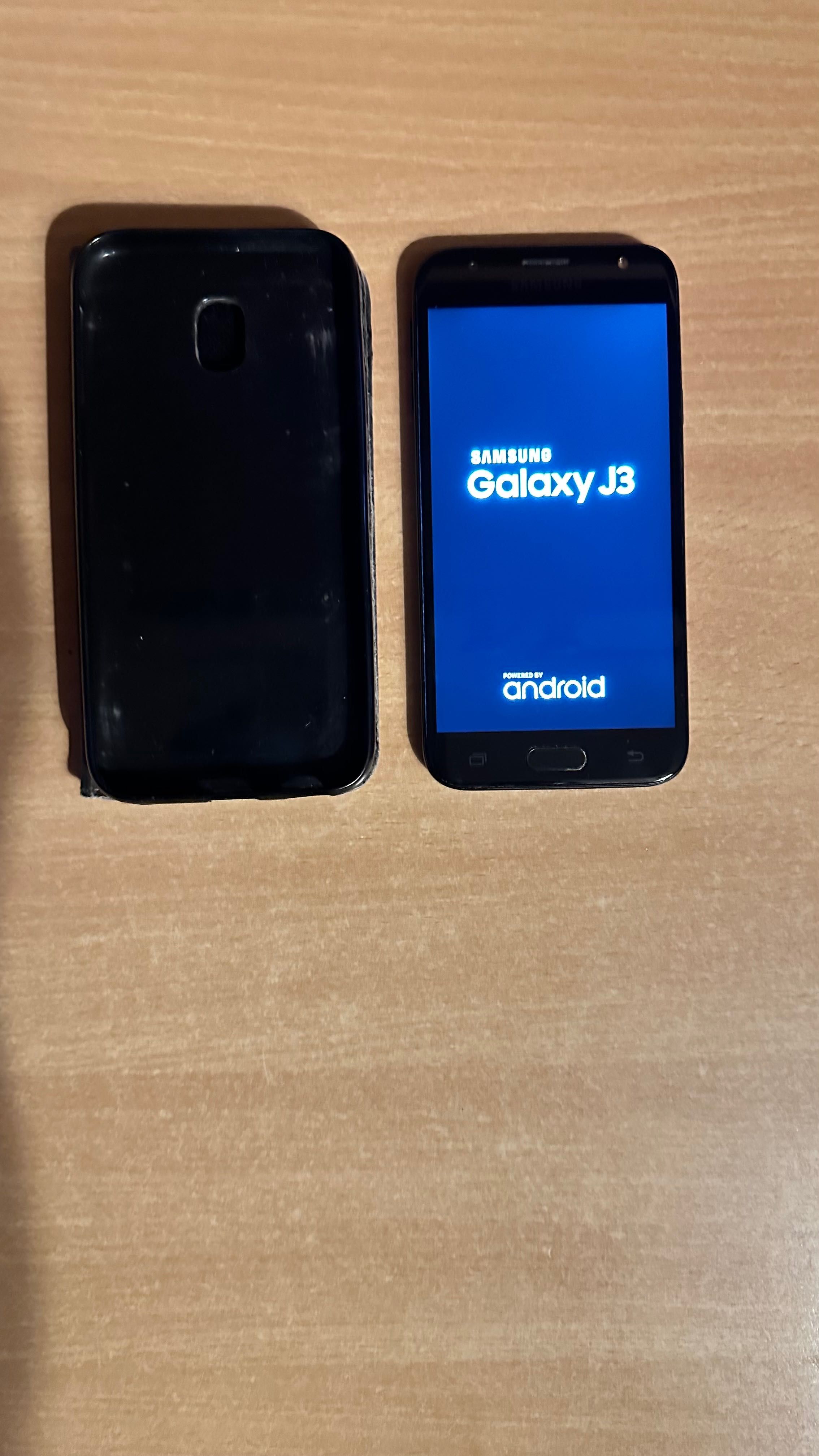 Samsung Galaxy J3 2017 SM-J330 16GB Dual Sim Czarny + pokrowiec, szkło
