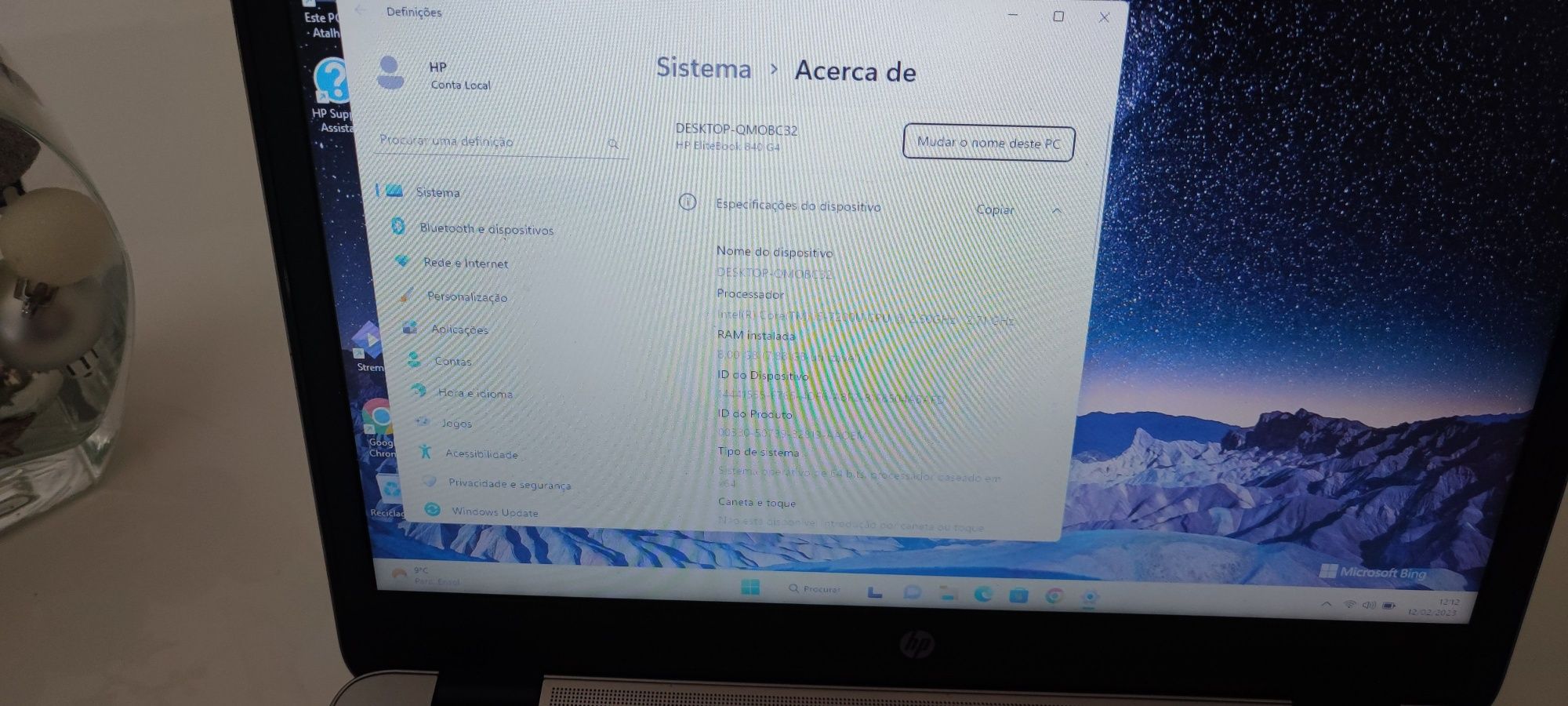 HP Elitbook G4 840 profissional
