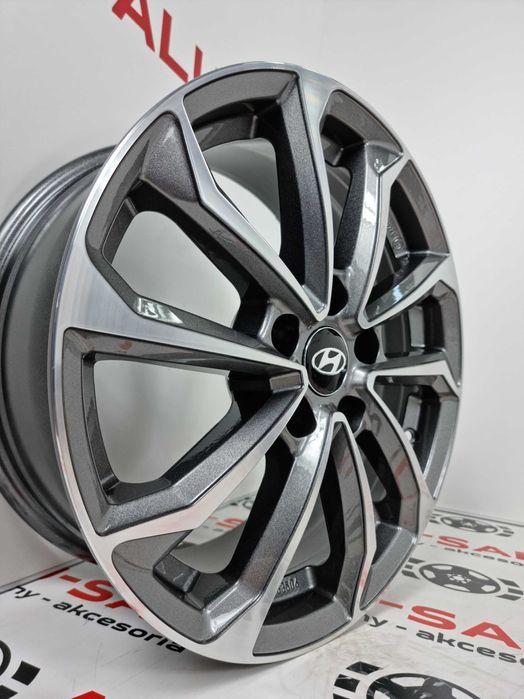 NOWE alufelgi HYUNDAI 17" 5x114,3 Elantra I30 I40 Tucson - Grafit