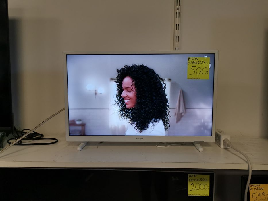 Nowy Philips 24 cale HD USB HDMI DVB-T2 HEVC 24PHS5537 gw12m telewizor