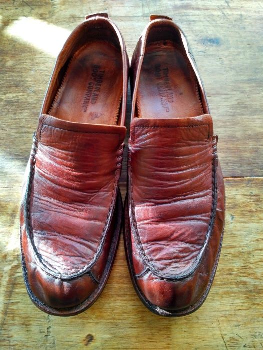 Мокасины туфли Timberland кожаные