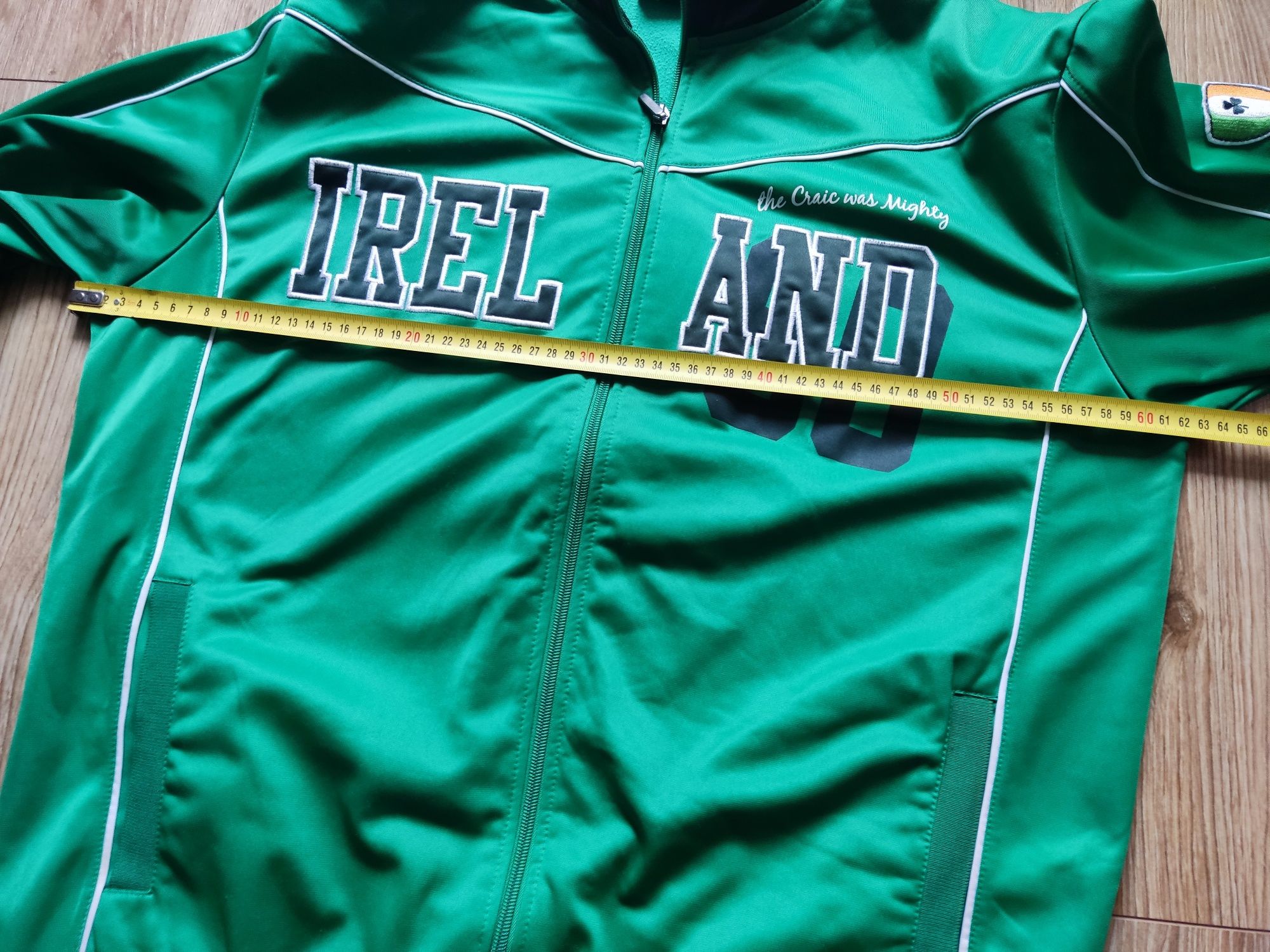 Super bluza Ireland Irish retro. Basebolowka,  super materiał, r. XL