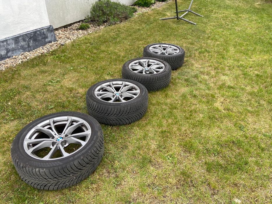 Oryginalne felgi BMW G20 - 17 cali używane + opony zimowe gratis