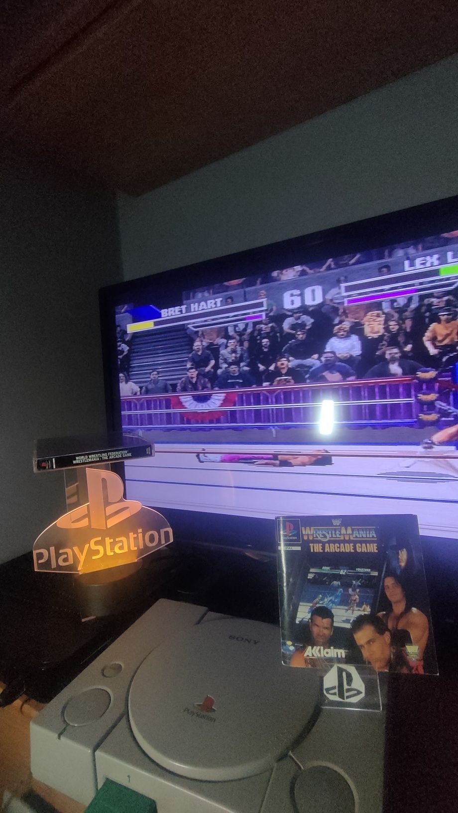 WWF Wreslemania - ThE Arcade Game PlayStation1 ps1 gry psx