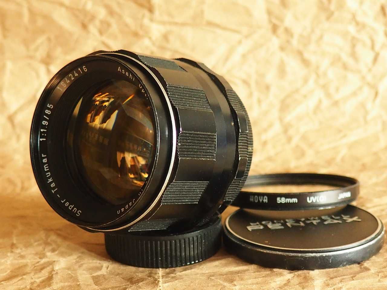 Obiektyw Asahi Super-Takumar 85mm f/1.9, М42.