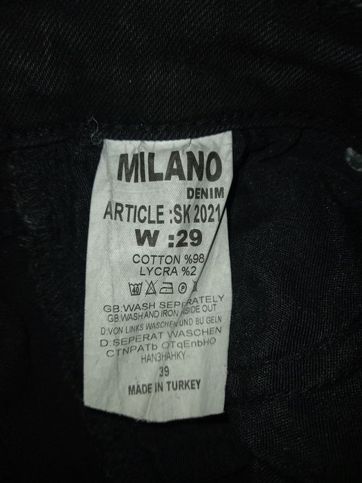 Джинси чорні skinny