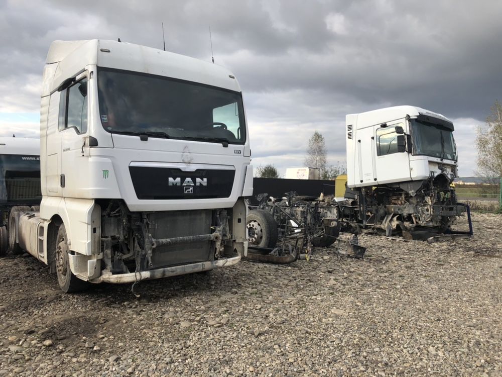 Разборка Man TGX TGA EEV440 2001-2012 г. на запчасти