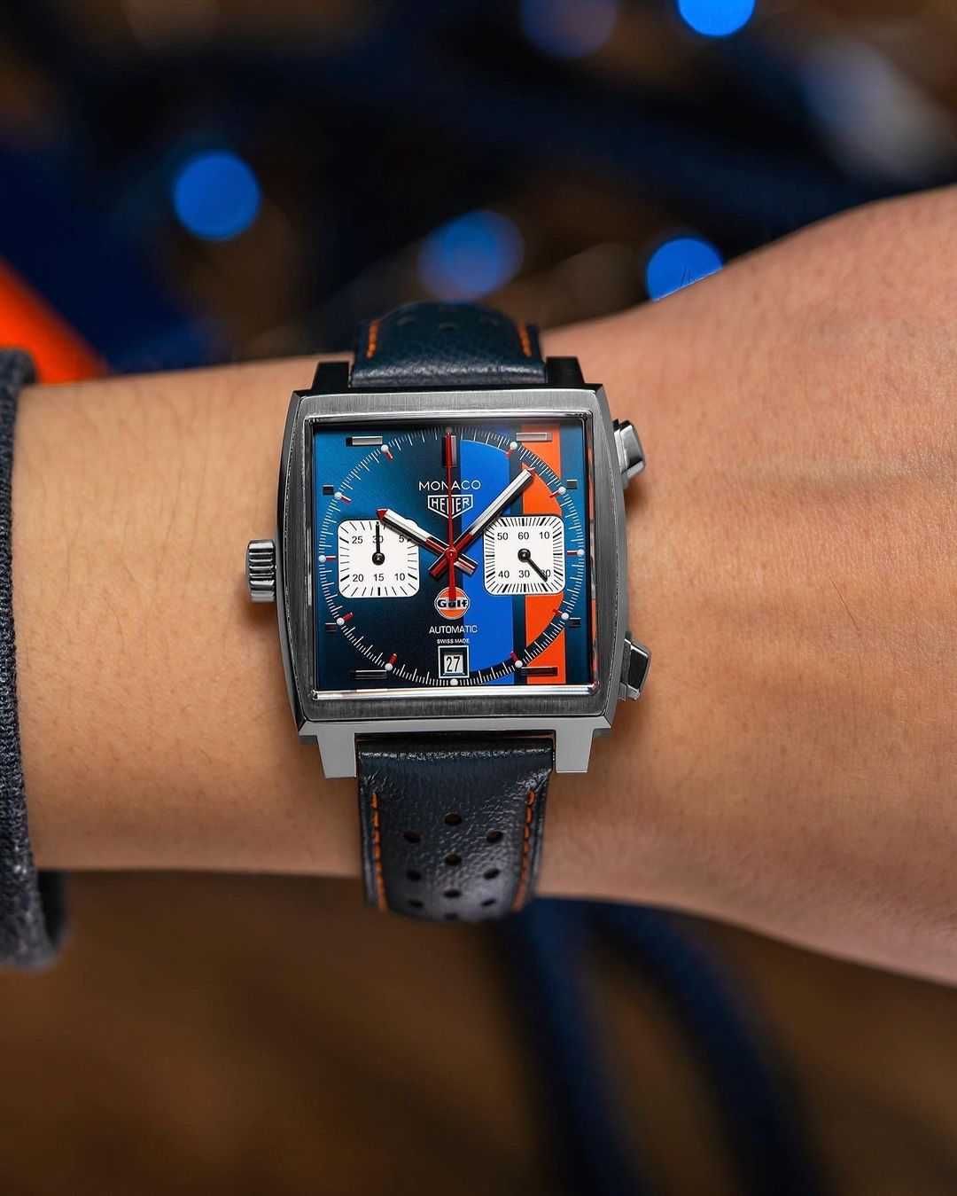 Tag-Heuer Monaco Gulf