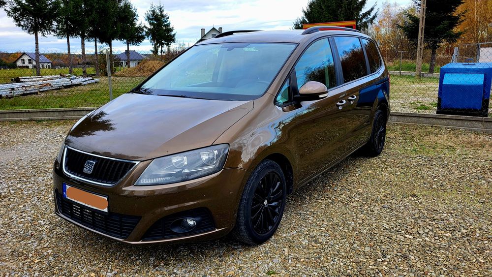 Seat Alhambra 2.0 diesel 140km. Climatronik Alufelgi 6 osobowy.