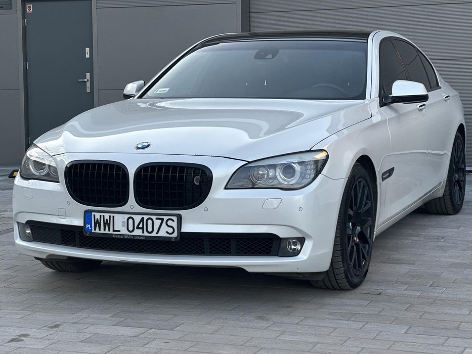 BMW 730d Biała perła. Individual. Dwa kpl. Kół.