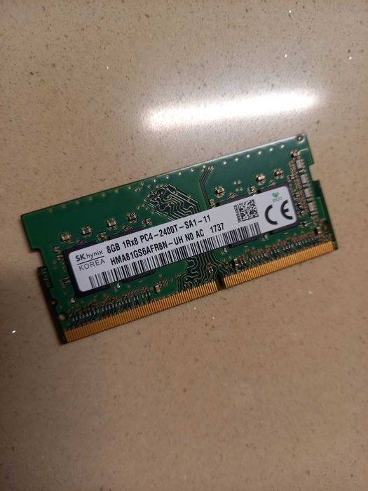 Módulo de memória RAM 8GB SODIMM DDR4-2400 (PC4-19200)