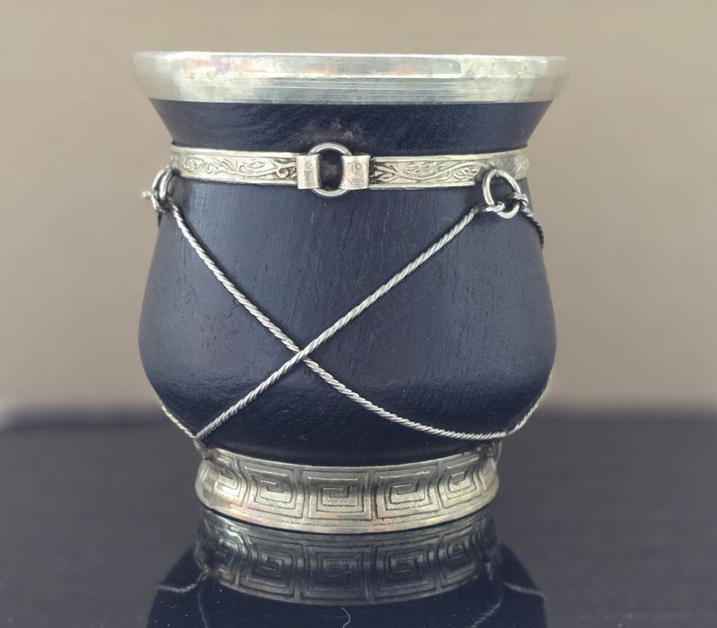 Naczynko, matero Yerba Mate Mate Calden Alpaca Florencia 160-180 ml.