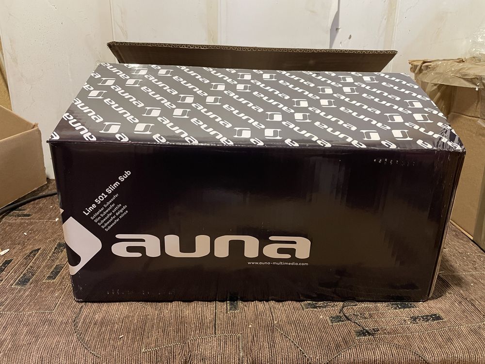 Cабвуфер Auna Bass Reflex Line 501 Slim ( Германия)