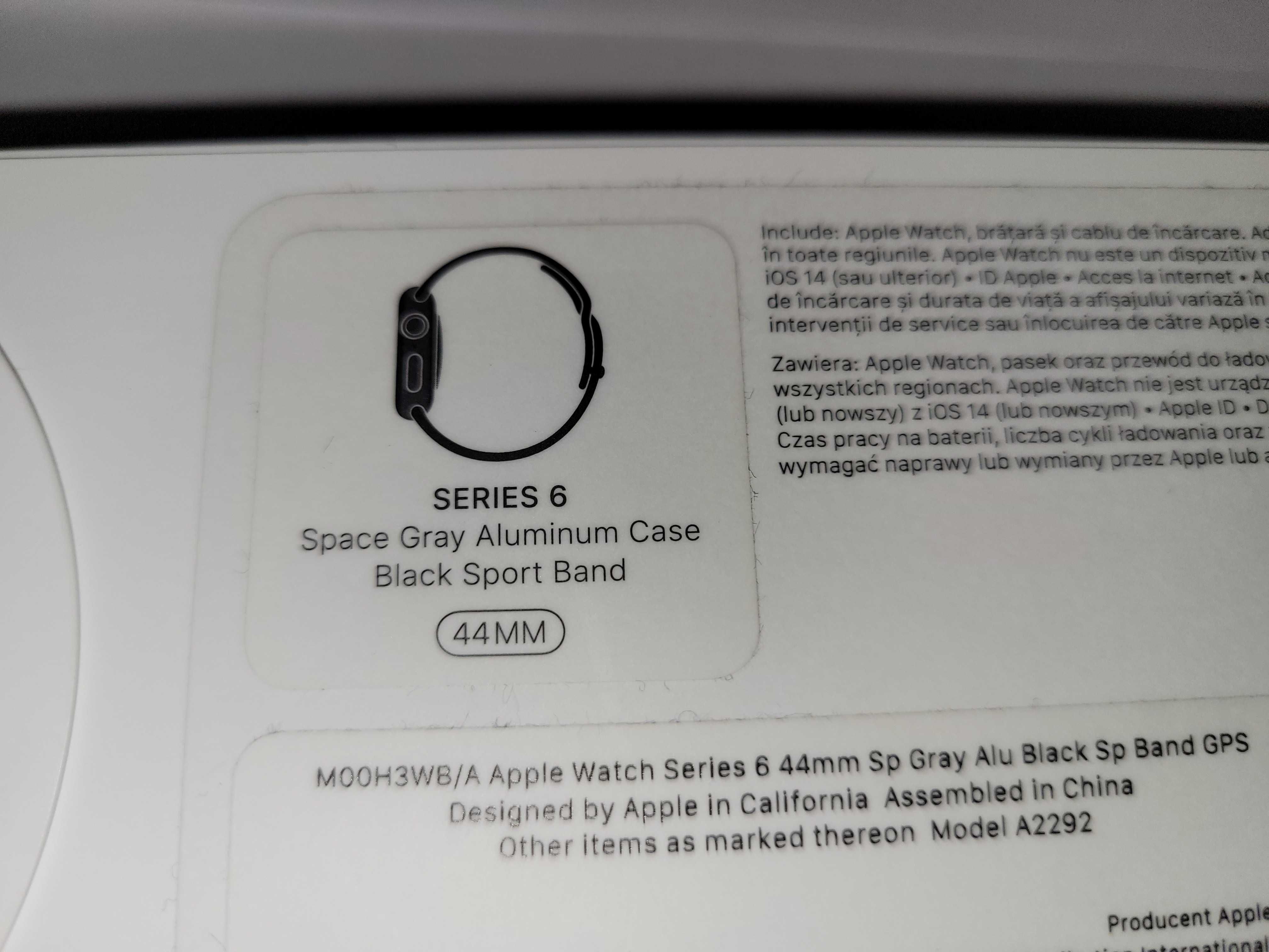 Apple smartwatch series 6 44mm części dotyk lcd