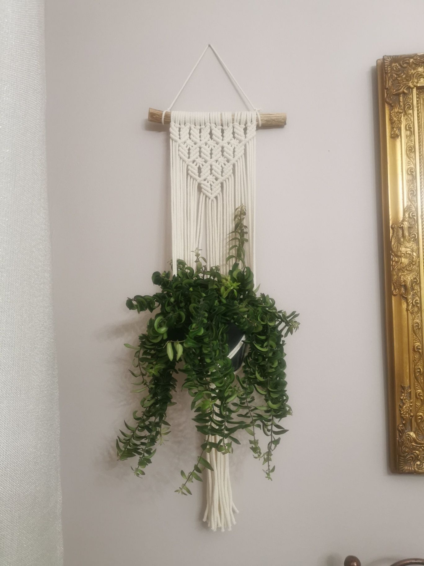 Kwietnik makrama Boho