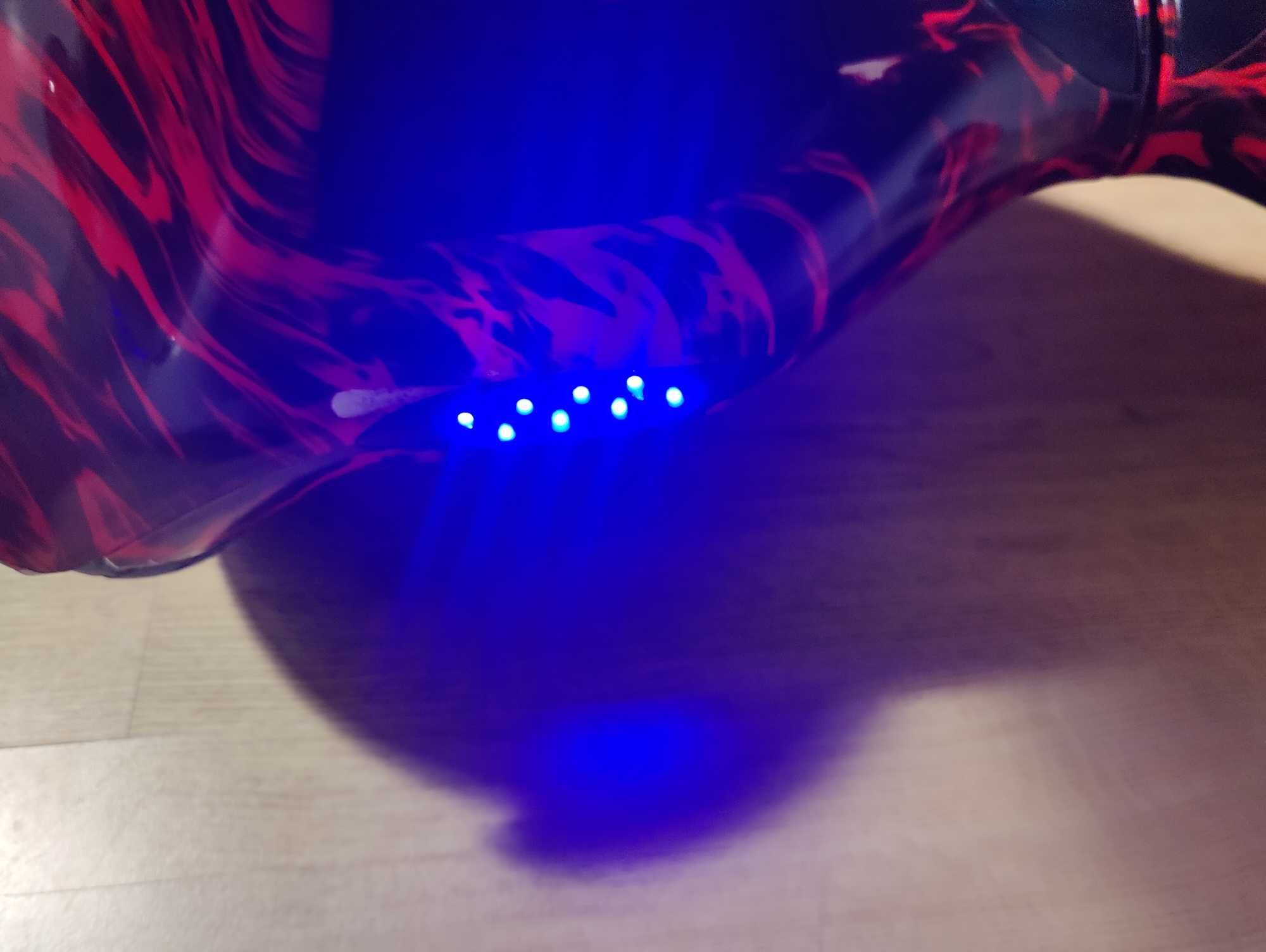 Hoverboard 10" com Luzes LED – Edição Flame Red