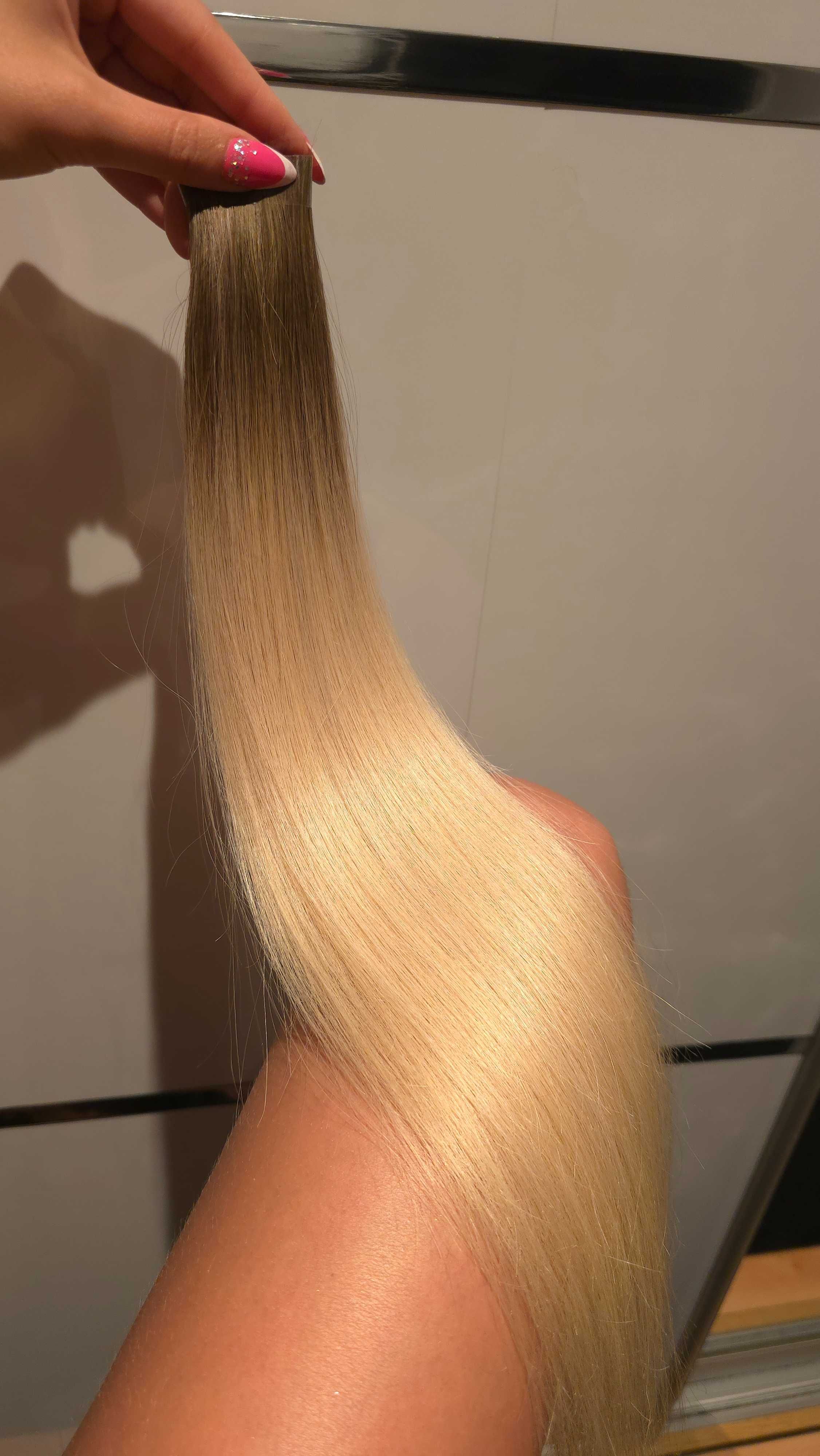 Włosy słowiańskie ombre 50cm