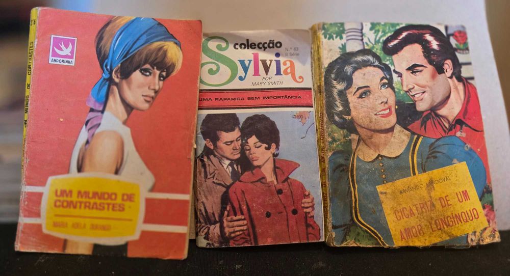 Livros de romance Antigos PACK 2