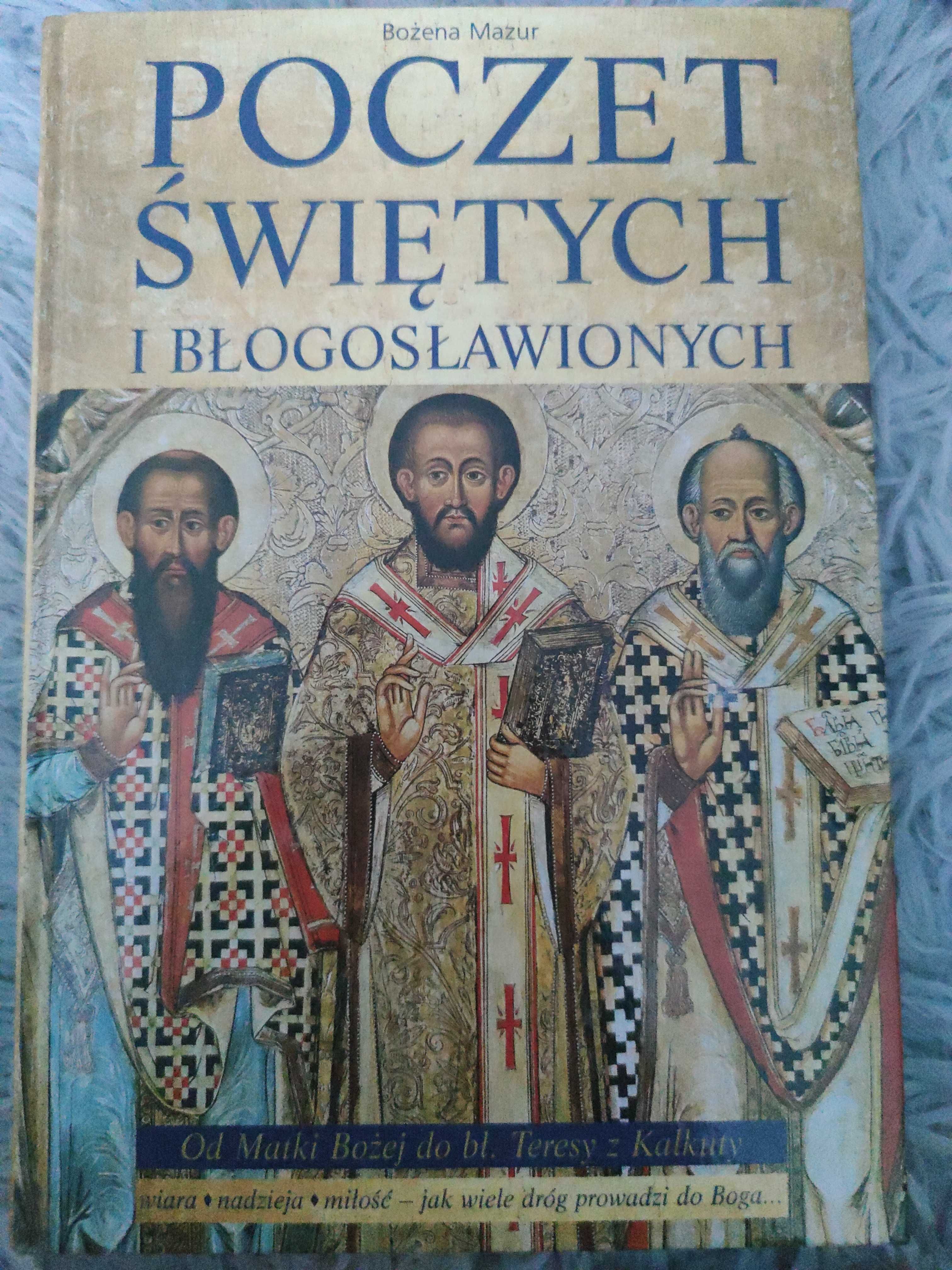 Książka Poczet świętych i błogosławionych B. Mazur